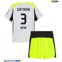 Maglie da calcio Borussia Dortmund Waldemar Anton #3 Seconda Maglia Bambino 2025-26 Manica Corta + Pantaloni corti)